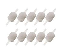 Mini Push Button Flashlight Switch 12x8mm DC 30V 1A 1208YD Self Locking ON OFF Switches For Electric Torch Flashlight 10Pcs(White 10Pcs)