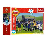 Mini Puzzle Firefighter Sam 54 Sticks 20x13 cm standby 1 TREFL