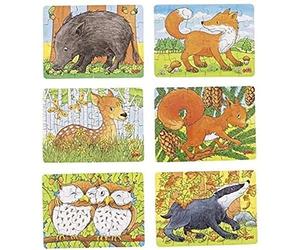 Mini-Puzzle Forest Animals (US IMPORT)
