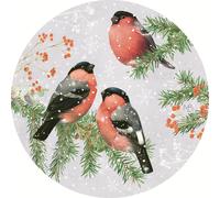 Mini-Puzzle - Winter Forest - Birds