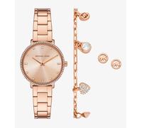 Mini Pyper Pavé Rose Gold-Tone Watch and Jewelry Gift Set