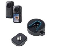 Mini Quick-Release Mount Base for Insta360 X6 Accessories | Lightweight at only 22g. Anti-drop Lock Design Ensures Secure Connection, Fits Tripods and other Standard Camera Peripherals.