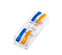 Mini Quick Terminal Wire Connector Home Cabling Universal Compact Plug-in Parallel Module Splitter for Easy Installation(KV212-TC,10PC)