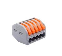 Mini Quick Terminal Wire Connector Home Cabling Universal Compact Plug-in Parallel Module Splitter for Easy Installation(KV222-215,30PC)