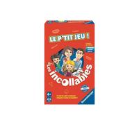 Mini Quiz Game Incollables Kids Games - RAVENSBURGER - Red - Cardboard / Paper - 2 players - From 6 years old