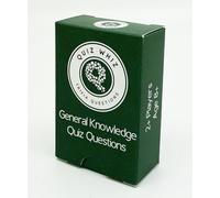 Mini Quiz Whiz Trivia Game - General Knowledge, 50 Cards, Age 14+ | fun, test your knowledge, trivia