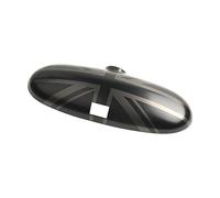MINI R50 R52 R53 Night Jack Trim Set accessories, Rear View Mirror Cover Trim for Mini Cooper One/S/JCW R Series R50 R52 R53 2002-2006(Type A)