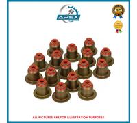 Elring Valve Stem Seal Set 19036483 530.070 - 16-piece - Fits BMW MINI Toyota 11347807347