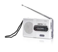 Mini Radio, Lightweight Manual Searching AM FM Radio for Outdoor Use for Elderly (BC-R21)