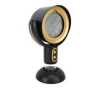 Mini Range Hood, 2 Gears Speed Desktop Range Hood, Portable Removable Kitchen Exhaust Fan with Drip Cup for Apartments, Dormitories, RVs, Indoor BBQs, and Camping Trips (Black