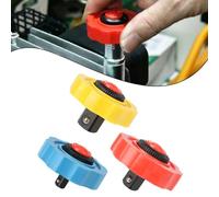 Mini Ratchet Wrench Set 3Pcs 1/4" 3/8" 1/2" Drive Thumbwheel Wrench with Chrome Vanadium Steel for Home Car Repair Compact Design with Non-Slip Knurled Grip and Quick Forward Reverse Lever