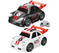 Mini RC Drift Car - 1 Piece Rechargeable Drift Remote Control Car | Follow And Escape Modes With Lights Cartoon, Mini RC Çar For Living Room Backyard Garden Park Family Gathering Weekend