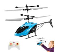 Mini RC Helicopter - Mini RC Helicopter, Small Remote Controlled Vehicles, Sturdy Crash Resistant | Toy Remote Control, Easy Sensor Control, Long 8-Minute Flight, Perfect