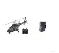 Mini RC Helicopter Model Remote Control Helicopter, 2.4 GHz, 4 Channels, Optical Altitude Hold, Flybarless, Ready to Fly, Includes 2 Batteries