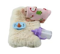 Mini Realistic Silicone Pig - Simulation Silicone Pig, Soft Realistic Mini Animals, Elastic Fake Animal Reborn Pinch Toy Simulation Silicone Pig for Companion Games
