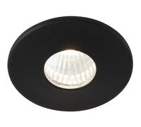 Mini Recessed Downlight Fixture - 4W Cool White COB LED - Matt Black