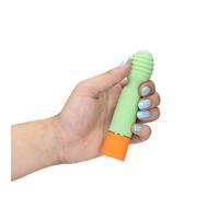 Mini Rechargeable Silicone Vaginal Vibrator Travel Stimulator for Her