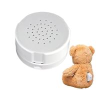 Mini Recordable Sound Button 4.5 * 2.5cm 60 Seconds Voice Recorder ABS 60 Seconds Button Sound Box For Plush Toys Bears Custom Messages Music sounds box For Valentine's Day Gift