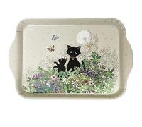 Mini rectangular cats and butterflies tray