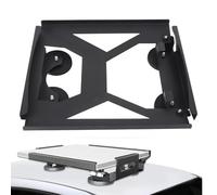 Mini Rectangular Satellite Car Roof Mount Kit, Portable Flat Base Seamless Mini Car Mount, Strong Adsorption for Mini RV Van Boat Overlanding