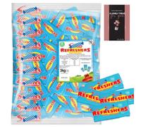 Mini Refresher Chews Bulky Individually Wrapped Chews 3kg Retro Classic Sweet Picks - for Birthday, Parties, Halloween Trick or Treat, Christmas Stocking Filler for School or Office