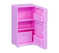 Mini Refrigerator Decoration Fashion Furniture Model for 1:6 Dollhouse Pink, Style 2