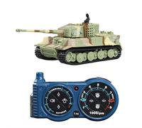 Mini Remote Control Tank - Realistic Military Design | 2.4GHz Remote (No Batteries), 360° All-Round Driving | Adjustable Speed, Strong Climbing Ability | 4 Styles for Kids & Military Enthusiasts