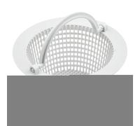 Mini Removable Skimmer - Compact Leaf and Debris Removal | Filter Basket with Handle, Pool Cleaning Accessory, Skimmer Basket for Leaves, Hair, Foam, Debris