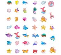 Mini Resin Animals, 40Pcs Mini Animals Resin, M ini Resi n Animal s Mixed, M iniature Resi n Anima ls, M ini Plastic A nimals, Tiny Resi n A nimals, M ini A nim al Figures for Garden/Home/Office/Decor