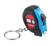 Mini Retractable Tape Measure 1M 3FT, Pocket Size Keychain Measuring Tool with Dual Scale Metric and for Imperial, Auto-Retractable Soft Tape Ruler for Travel Sewing(White)