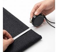 Mini Retractable Tape Measure, 2m Small Measuring Tape Full Metal Pocket Tape Measure, Spring Steel Rule Strip Measurement Tape for Body, Tailor Sewing, Craft, Weight