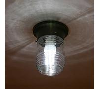 Mini Retro Industry Ceiling Lamp Lights European Vintage Clear Glass Small Wall Lamp Postmodern Iron E27 Ceiling Light Chandelier for Staircase Aisle Home Classroom Durable