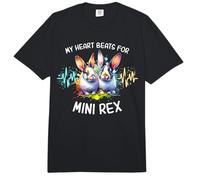 Mini Rex Rabbit ECG Mini Rex Rabbit Comfort Colors Adult Heavyweight T-Shirt