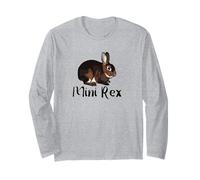 Mini Rex Rabbits for pet Animal Fans of This Rabbit Breed Long Sleeve T-Shirt