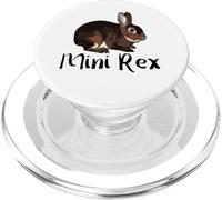 Mini Rex Rabbits for pet animal fans of this rabbit breed PopSockets PopGrip for MagSafe