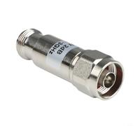 Mini RF Coaxial Attenuator 2W N Type Male to Female DC-3GHz 50 Ohm Fixed 1dB-40dB Signal Generator(2dB)