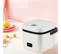 Mini Rice Cooker - 1.2 Liter Small Rice Cooker For 2 Persons, Multifunctional Apartment Cooker - Convenient Kitchen Appliance,Pink
