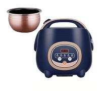 Mini Rice Cooker with Non-Stick Pot for Healthy Cooking & Steaming, 24H Reservation, Ideal for 1-8 People