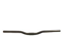 MINI-RISE MOUNTAIN,TREKKING OR HYBRID BIKE 20mm RISE HANDLEBARS 560mm WIDE SATIN (MATT) BLACK