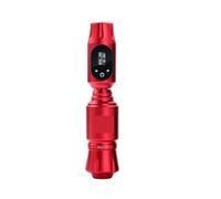 Mini Rocket Tattoo Machine Set With 2000 MAh Wireless Power Supply Interface Batteries Rotary Pen Kit Precision Drive(Red Kit)