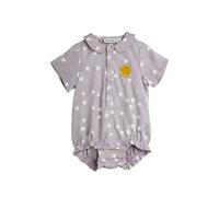 Mini Rodini button-up star-print romper - Purple 56-62-68-74-80-86