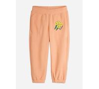 Mini Rodini Girls Embroidered Alpine Flowers Joggers in Pink - Pink - 92-98 cm (1.5-3 Yrs)