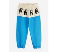 Mini Rodini Kids Panther Panel Joggers in Blue - Navy - 116-122 cm (5-7 Yrs)