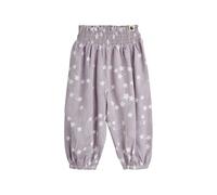 Mini Rodini smocked-effect star-print trousers - Purple 56-62-68-74-80-86