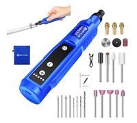 Mini Rotary Tool, 3.7V Power Multi Tool with 80pcs Accessories Set, 3000-18000RPM Variable Speed, Mini Engraving Tool for Polishing, Drilling, DIY Projects, Woodwork, Hobby Craft