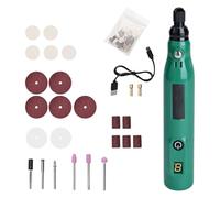 Mini Rotary Tool Kit - Metal 500mAh Mini Grinder USB Rechargeable | Multi-purpose Cordless Rotary Tool for DIY Crafts, Wood Carving