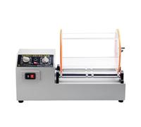 Mini Rotary Tumbler Polishing Machine, 5 Speed Adjustable with Timing Control for Jewelry Derusting and Surface Buffing Gemstones