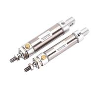 Mini Round Cylinder with Spring Single Acting-Pull Stroke 10-150mm