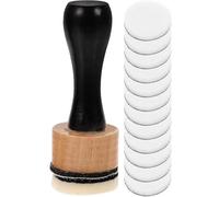 Mini Round Ink Blending Tool Art Supplies for Distressing Blending and More Control of Ink Placement Compact No More Inky Fingers Ink Blending Tool Versatile Inking Scrapbooking Tools