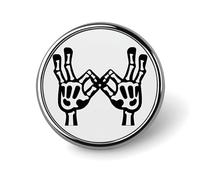 Mini Round Lapel Pin 1 Inch, Than Love Brooch Pins Durable Lightweight Metal Button Pin Badges Elegant Aluminum Alloy Brooch for Jacket Hat Shirt Bag Accessories